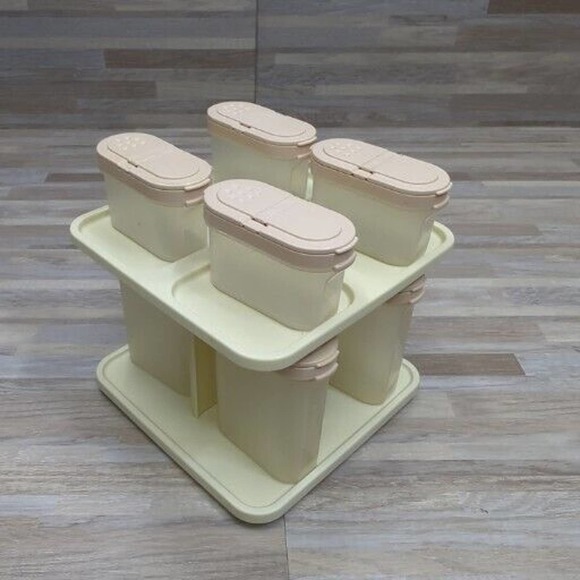 Tupperware Dining Tupperware Modular Mates Lazy Susan Rack Pink W8